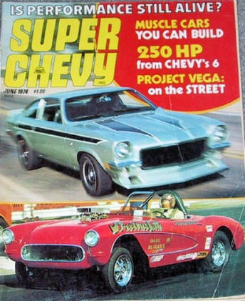 SUPER CHEVY 1974 JUNE - MICKEY THOMPSON, GULDSTRAND
